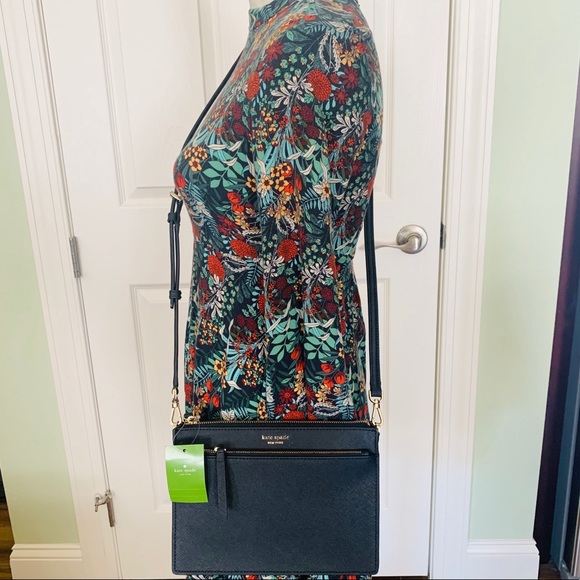 kate spade Bags Kate Spade Cameron Zip Crossbody Black Bag Poshmark